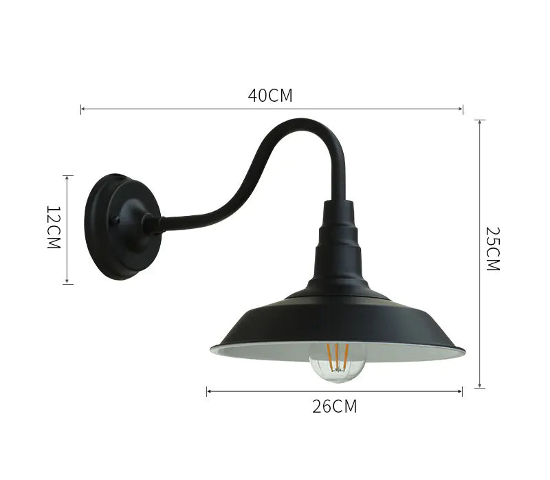 Industrial Style Retro Wall Light for Dining Bar