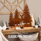 Christmas Tabletop Decorations Indoor, 5Pcs Tree and Reindeer Rustic Christmas Decor