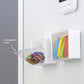 Wall-Mounted Plastic Storage Box with Cowhide Band