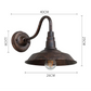 Industrial Style Retro Wall Light for Dining Bar