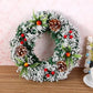 Pure Handmade Christmas Wreath Christmas Tree Decorations Christmas Decor for Home 2024 Happy New Year Naviidad Christmas Decor