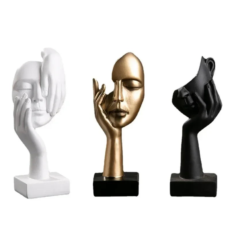 Abstract Character Statue - Nordic Luxury Desktop Decor