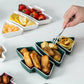 Creative Ceramic Christmas Tree Snack Dish Tableware