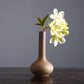 Vintage Ceramic Zen Flower Vase for Home Decor