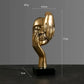 Abstract Character Statue - Nordic Luxury Desktop Decor