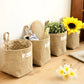 Stylish Cotton Linen Hanging Storage Basket for Home