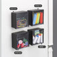 Wall-Mounted Plastic Storage Box with Cowhide Band